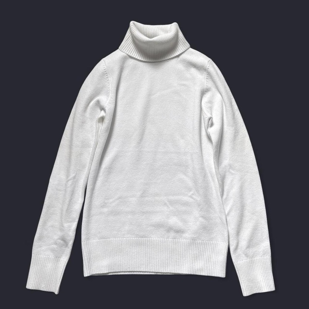 French Connection fitted stretch turtleneck sweater